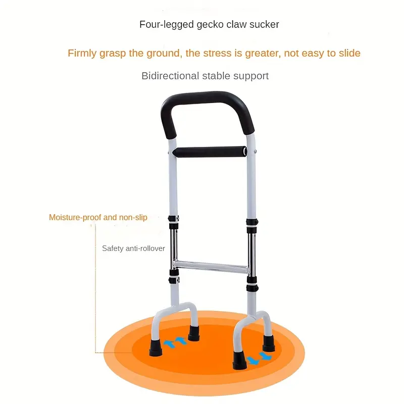 Adjustable Height Cane with Non Slip Tips - Image 2