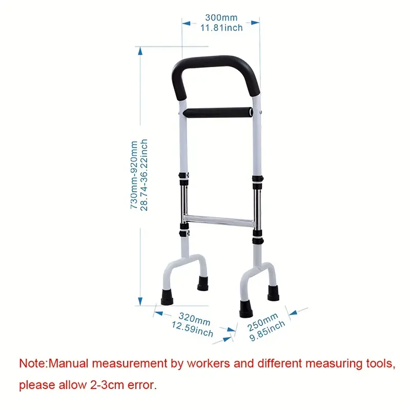 Adjustable Height Cane with Non Slip Tips - Image 3